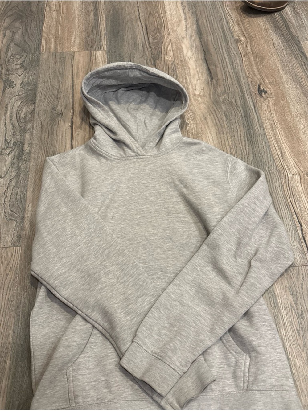 Target Women's Light Gray Hoodie Sweatshirt